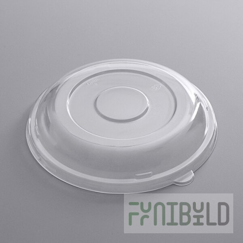 Fineline 42RBL Conserveware PETE Dome Lid for 24/32/40 oz. Round Bowls - 300/Case
