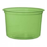 Eco-Products Veridian 2-4 oz. Compostable Green PLA Plastic Portion Cup Lid - 2,000/Case Eco-Products Veridian 2-4 oz. Compostable Green PLA Plastic Portion Cup Lid - 2,000/Case