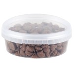 8 oz. Clear Tamper Resistant Tamper-Evident Safe Lock Deli Container with Lid - 50/Case 8 oz. Clear Tamper Resistant Tamper-Evident Safe Lock Deli Container with Lid - 50/Case
