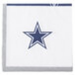 Creative Converting 659509 Dallas Cowboys 2-Ply Beverage Napkin - 192/Case