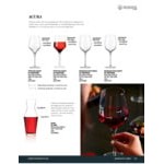 Reserve by Libbey Acura Prism 16 oz. Pour Control 9 oz. / 6 oz. Wine Glass - Sample