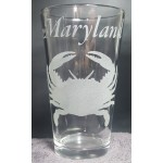 Libbey Restaurant Basics 16 oz. Rim Tempered Tall Mixing Glass / Pint Glass - Sample