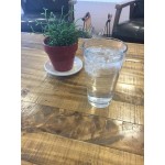 Libbey Restaurant Basics 16 oz. Rim Tempered Tall Mixing Glass / Pint Glass - Sample