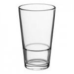 Acopa Select 7 oz. Flared Stackable Rocks / Old Fashioned Glass - Sample
