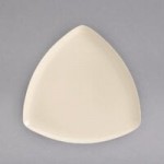 Homer Laughlin from Steelite International HL29400 2 oz. Unique Ivory (American White) China Jelly Dish - 36/Case