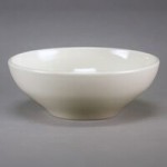 Homer Laughlin from Steelite International HL29400 2 oz. Unique Ivory (American White) China Jelly Dish - 36/Case