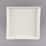 Homer Laughlin from Steelite International HL29400 2 oz. Unique Ivory (American White) China Jelly Dish - 36/Case