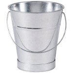 American Metalcraft GP4 Mini Galvanized Pail - 4 3/8 American Metalcraft GP4 Mini Galvanized Pail - 4 3/8