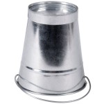 American Metalcraft GP4 Mini Galvanized Pail - 4 3/8 American Metalcraft GP4 Mini Galvanized Pail - 4 3/8