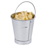 American Metalcraft GP4 Mini Galvanized Pail - 4 3/8 American Metalcraft GP4 Mini Galvanized Pail - 4 3/8