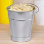 American Metalcraft GP4 Mini Galvanized Pail - 4 3/8 American Metalcraft GP4 Mini Galvanized Pail - 4 3/8