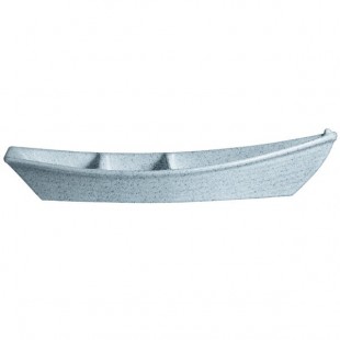 G.E.T. Enterprises BT320SB Bugambilia 3.6 Qt. Classic Textured Finish Sky Blue Granite Resin-Coated Aluminum Deep Boat with Dividers G.E.T. Enterprises BT320SB Bugambilia 3.6 Qt. Classic Textured Finish Sky Blue Granite Resin-Coated Aluminum Deep Boat with Dividers