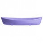 G.E.T. Enterprises BT031-MOD-LV Bugambilia 6.9 Qt. Smooth MOD Finish Lavender Resin-Coated Aluminum Deep Boat