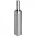 Franmara Apollo 13 oz. Black Stainless Steel Wine Bottle