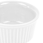 CAC RKF-6 Festiware 6 oz. Super White China Fluted Ramekin - 36/Case CAC RKF-6 Festiware 6 oz. Super White China Fluted Ramekin - 36/Case