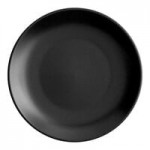Acopa 4 oz. Matte Black Square Stoneware Sauce Cup - 12/Pack