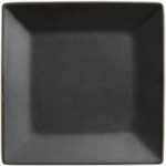 Acopa 4 oz. Matte Black Square Stoneware Sauce Cup - 12/Pack