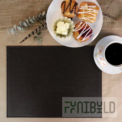 H. Risch, Inc. PLACEMATDX-TAMBLACK Tamarac 16