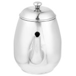 Vollrath 46595 Orion 34 oz. Mirror-Finished Stainless Steel Coffee / Tea Pot