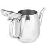 Vollrath 46595 Orion 34 oz. Mirror-Finished Stainless Steel Coffee / Tea Pot