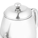 Vollrath 46595 Orion 34 oz. Mirror-Finished Stainless Steel Coffee / Tea Pot