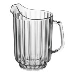 Cambro P600CW135 Camwear® 60 oz. Clear Customizable Plastic Pitcher
