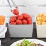 TableCraft CW4024GY Contemporary Collection Gray 1 Qt. Straight Sided Bowl TableCraft CW4024GY Contemporary Collection Gray 1 Qt. Straight Sided Bowl