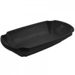 Bon Chef 70007BLK Futura 64 Oz. Black Sandstone Finish Cast Aluminum Bowl