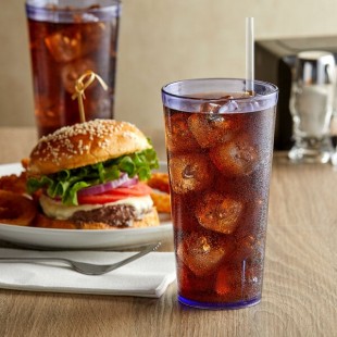 GET 6620-1-BL 20 oz. Blue Customizable SAN Plastic Pebbled Tumbler - 72/Case GET 6620-1-BL 20 oz. Blue Customizable SAN Plastic Pebbled Tumbler - 72/Case