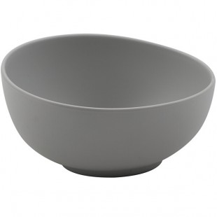 GET Enterprises Riverstone 10 oz. Light Gray Irregular Round Matte Melamine Bowl - 24/Case GET Enterprises Riverstone 10 oz. Light Gray Irregular Round Matte Melamine Bowl - 24/Case