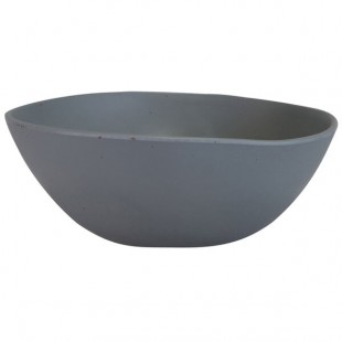 Elite Global Solutions B275076-DGS Morocco 1 Qt. Round Matte Speckled Dark Gray Slanted Melamine Bowl - 6/Case Elite Global Solutions B275076-DGS Morocco 1 Qt. Round Matte Speckled Dark Gray Slanted Melamine Bowl - 6/Case