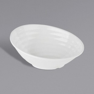APS Global Buffet 84.5 oz. White Round Melamine Bowl APS 84464 - 5/Case