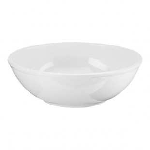 Cal-Mil Rolled Rim 5.5 oz. White Melamine Bowl