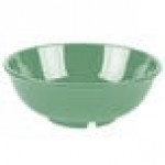 GET B-24-FG Diamond Mardi Gras 24 oz. Rainforest Green Melamine Bowl - 12/Pack