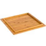 American Metalcraft BAM141 Square Bamboo Platter - 14 3/8 American Metalcraft BAM141 Square Bamboo Platter - 14 3/8