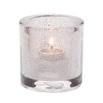 Hollowick 5140CJ Round Clear Jewel Thick Glass Tealight