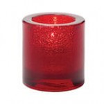 Hollowick 5140CJ Round Clear Jewel Thick Glass Tealight