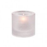Hollowick 5140CJ Round Clear Jewel Thick Glass Tealight