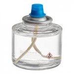 Hollowick 5140CJ Round Clear Jewel Thick Glass Tealight