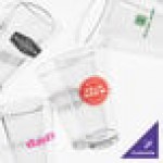 Acopa Select 14 oz. Customizable Rim Tempered Mixing Glass - 24/Case