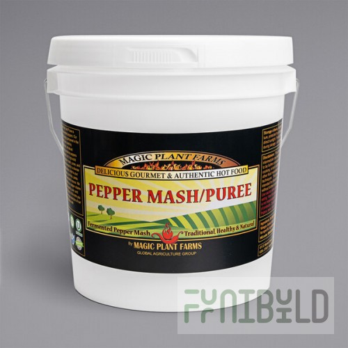 Fiery Farms Red Carolina Reaper Pepper Puree 1 Gallon