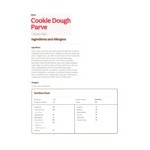 Klein's Real Kosher Vegan Cookie Dough Ice Cream 3 Gallon