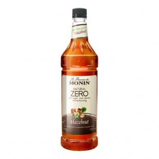 Monin Zero Calorie Natural Hazelnut Flavoring Syrup 1 Liter