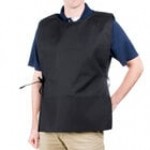 Intedge Burgundy Adjustable Poly-Cotton Cobbler Apron with 2 Pockets - 29 Intedge Burgundy Adjustable Poly-Cotton Cobbler Apron with 2 Pockets - 29