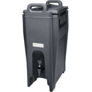 Cambro UC500191 Ultra Camtainer® 5.25 Gallon Granite Gray Insulated Beverage Dispenser