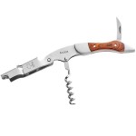 Acopa Flex Waiter's Corkscrew with Mahogany Handle