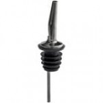 Acopa Stainless Steel Liquor Pourer with Tapered Speed Jet - 12/Pack Acopa Stainless Steel Liquor Pourer with Tapered Speed Jet - 12/Pack