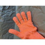 Mercer Culinary M33415ORL Millennia Colors® Orange A4 Level Cut-Resistant Glove - Large Mercer Culinary M33415ORL Millennia Colors® Orange A4 Level Cut-Resistant Glove - Large