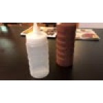 Vollrath 5116-13 Traex® 16 oz. Clear Single Tip Closeable Wide Mouth Squeeze Bottle