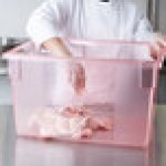 Carlisle 10624C05 StorPlus Red Food Storage Box - 26 Carlisle 10624C05 StorPlus Red Food Storage Box - 26
